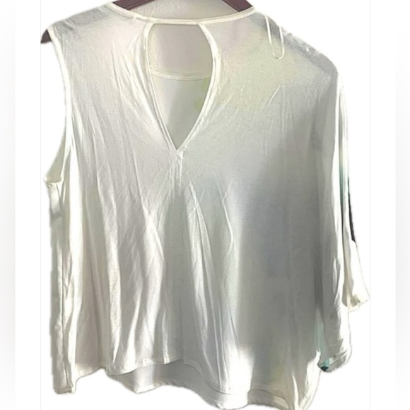 Zara W&B Collection Asymmetric Boho Top for Woman - Picture 4 of 7